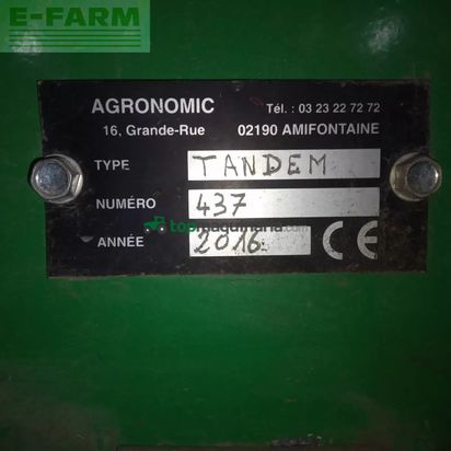 Cosechadora - arrancadora de patata - Agronomic - tandem