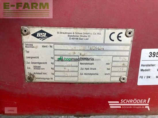 Remolqu esparcidor - Strautmann - verti mix 1251