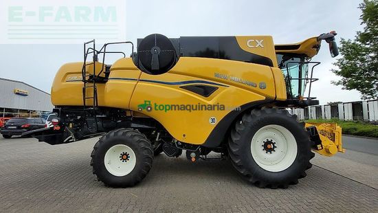 Cosechadora de Cereal - New Holland - cx 8.70 neumaschine