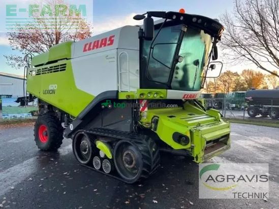 Cosechadora de Cereal - Claas - lexion 670 terra trac