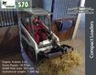 Minicargadora - Bobcat - s70 ( 1.270kg ) mit greiferschaufel