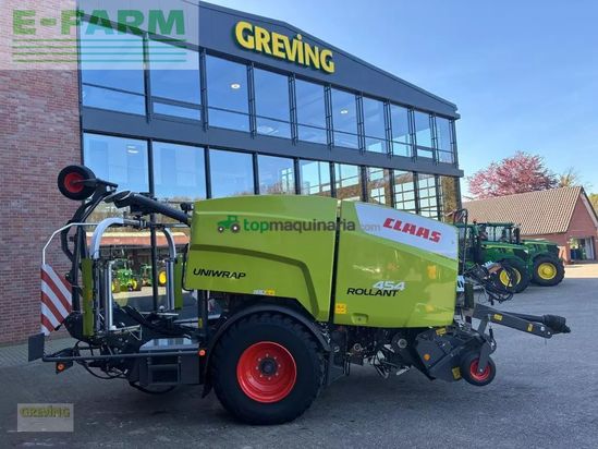 Empacadora gigant - Claas - uniwrap 454