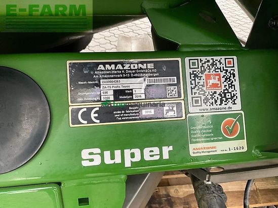 Esparcidor - Amazone - za-ts 3200 super profis