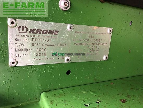 Empacadora gigant - Krone - comprima v 150 xc