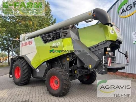 Cosechadora de Cereal - Claas - trion 660