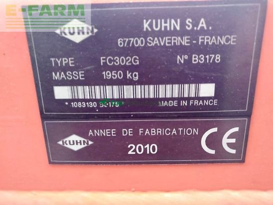 Cortacésped manual - Kuhn - fc 302 g