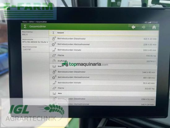 Cosechadora de Cereal - Krone - big x 630 (st 5) (bx201-42)