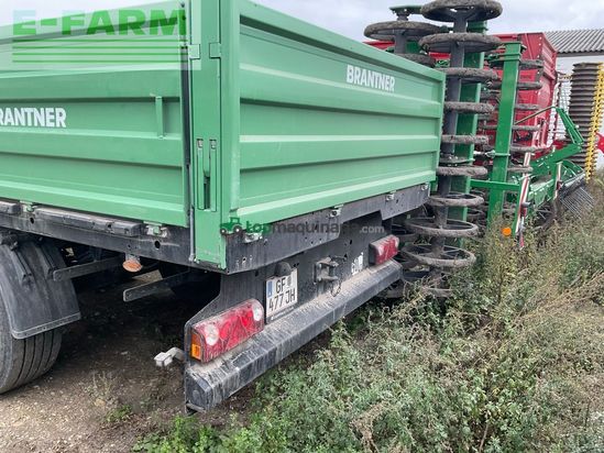 Remolqu agrícola - Brantner - DPW 24000 Plattformwagen