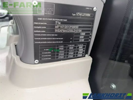 Tractor agrícola - Deutz-Fahr - 6180 ttv