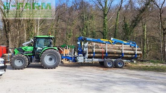 Tractor agrícola - Deutz-Fahr - 6135c ttv + rw10 alpin