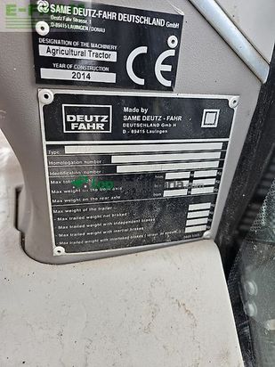 Tractor agrícola - Deutz-Fahr - agrotron 6150.4 ttv reparaturb TTV