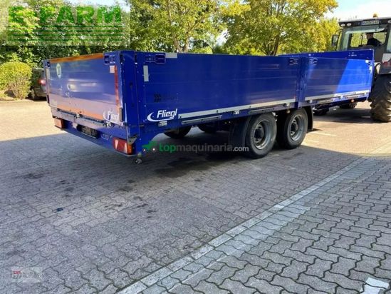 Remolqu agrícola - Fliegl - tps 118 bau plattform-anhänger