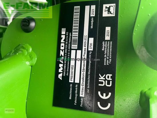 Sembradora monograno mecanica - Amazone - precea 4500-2cc