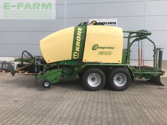Empacadora gigant - Krone - comprima cv 150xc