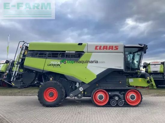 Cosechadora de Cereal - Claas - lexion 7600 terra trac