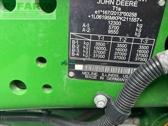 Tractor agrícola - John Deere - 6195m