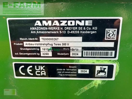Arado - Amazone - teres 300 v 5+0 100
