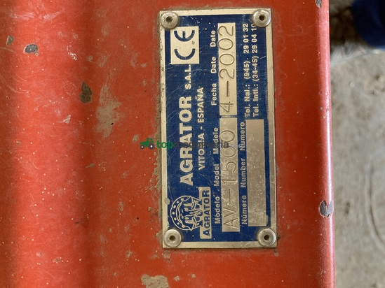 Rotocultivador (rotovator - Agrator - AV-1500