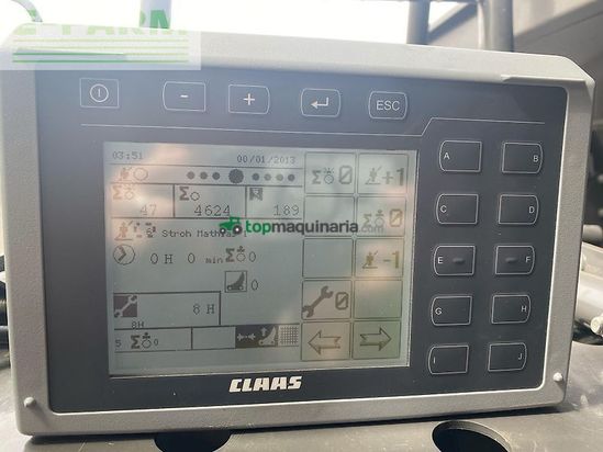 Empacadora gigant - Claas - variant 485 rc aus 1 hand