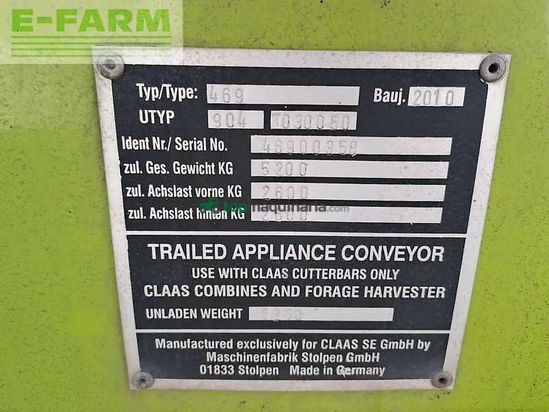 Cabezal - Claas - direct disc 610