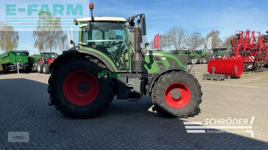 Tractor agrícola - Fendt - 720 scr profi | frontzapfwelle & rtk