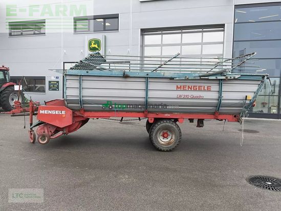 Remolqu agrícola - Mengele - lw 310 quadro ladewagen