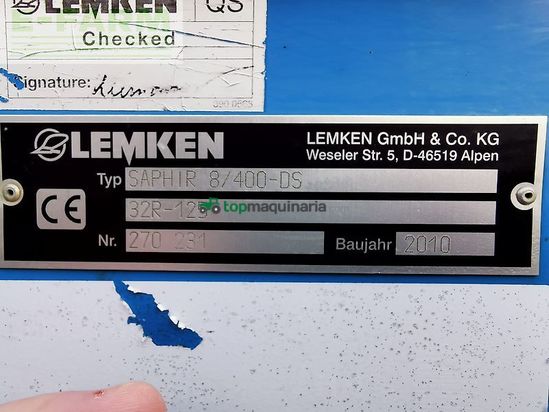 Sembradora - Lemken - saphir/zirkon