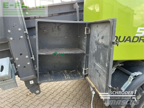 Empacadora gigant - Claas - quadrant 5300 rf