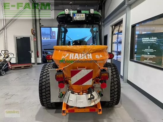 Tractor agrícola - John Deere - 4066 inkl. schneeschild & salzstreuer