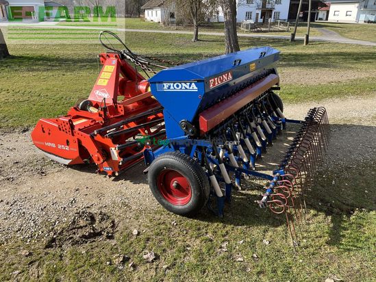 Combinado de siembra - Kuhn - hrb 252 mit fiona sämaschine 2,5m