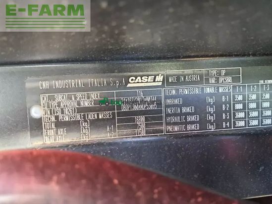 Tractor agrícola - Case IH - optum 300 cvx CVX