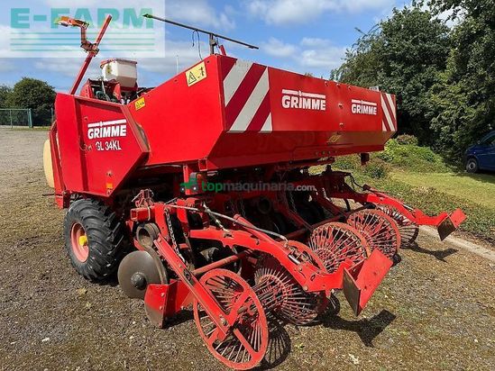 Cosechadora - arrancadora de patata - Grimme - gl34 kl