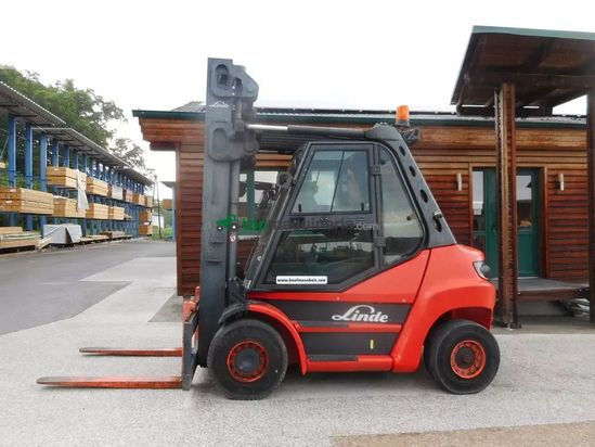 Elevadora - Linde - h50d-01 ( deutz motor ) 3. u. 4. kreis!