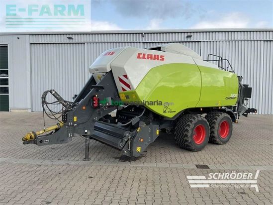 Empacadora gigant - Claas - quadrant 5300 rf