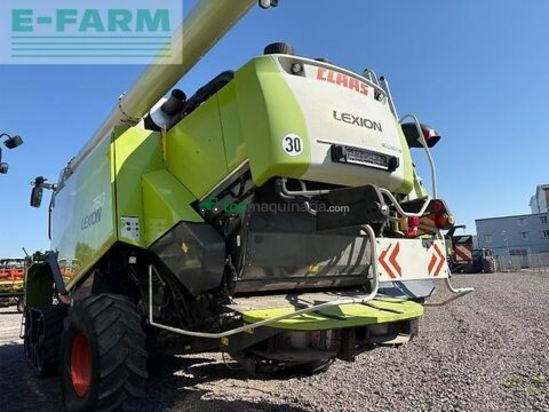Cosechadora de Cereal - Claas - lexion 760 terra trac