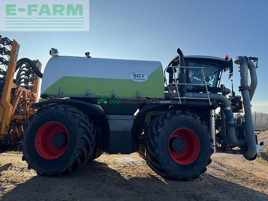 Tractor agrícola - Claas - xerion 3800 saddle trac mit sgt gülleaufbau