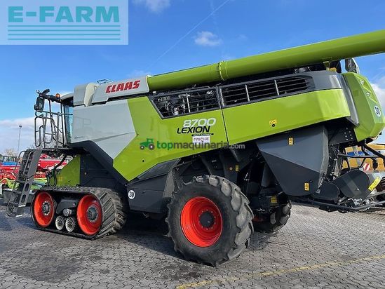 Cosechadora de Cereal - Claas - lexion 8700 tt vollausstattung
