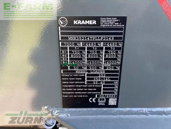 Minicargadora - kramer - kl43.8l
