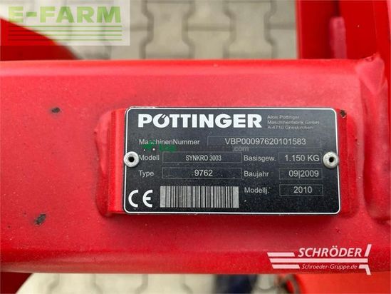 Cultivador - Pöttinger - synkro 3003
