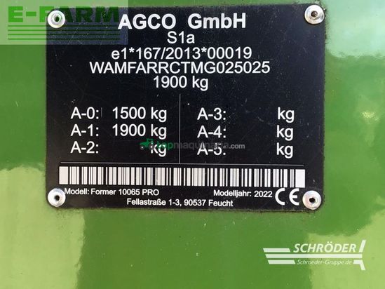 Henificador - Fendt - former 10065 pro