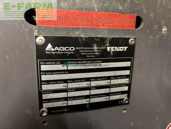 Atomizador - Fendt - rogator 366