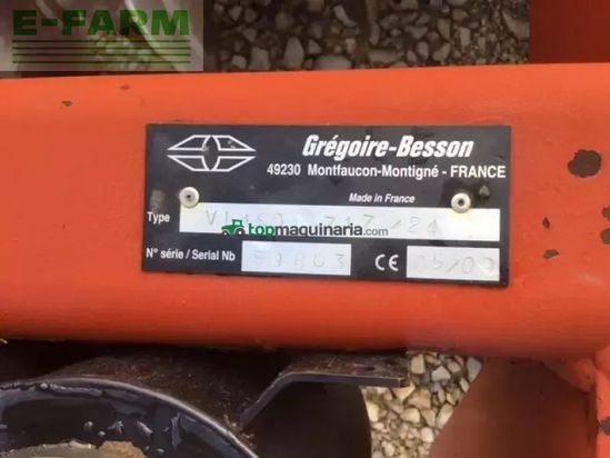 Grada de disco - Gregoire Besson - vl 150