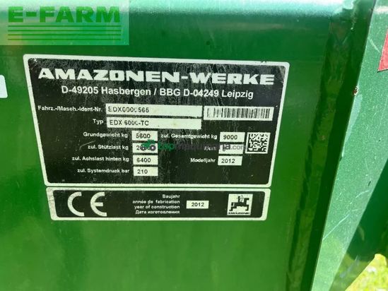 Sembradora monograno mecanica - Amazone - edx 6000-tc
