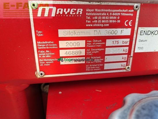 Remolqu esparcidor - Siloking - silokamm da 3600