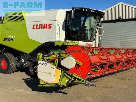 Cosechadora de Cereal - Claas - LEXION 750TT & VARIO 900