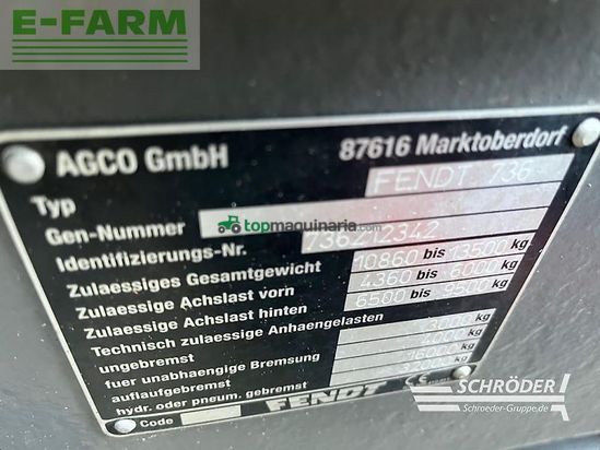 Tractor agrícola - Fendt - 722 scr profi plus | rtk