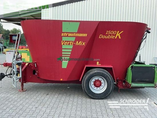Remolqu esparcidor - Strautmann - verti mix 1500 double k