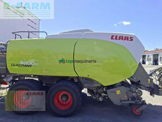 Empacadora gigant - Claas - quadrant 5200 fc tandem