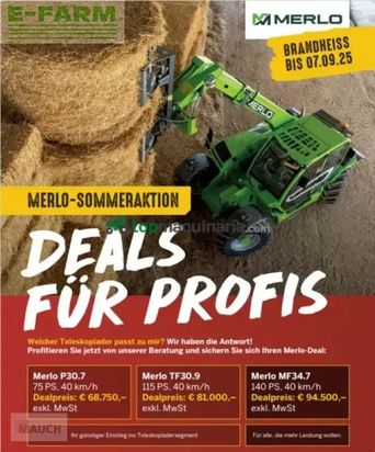 Telescopica - Merlo - sommeraktion