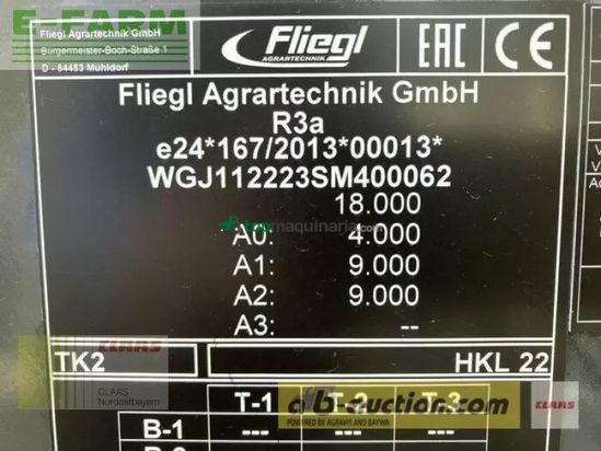 Remolqu agrícola - Fliegl - hkl 22 tandem-abrollkipper
